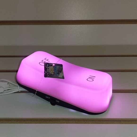 Diamond Visions Rock-A Light Pink Night Light - Picture 4 of 4